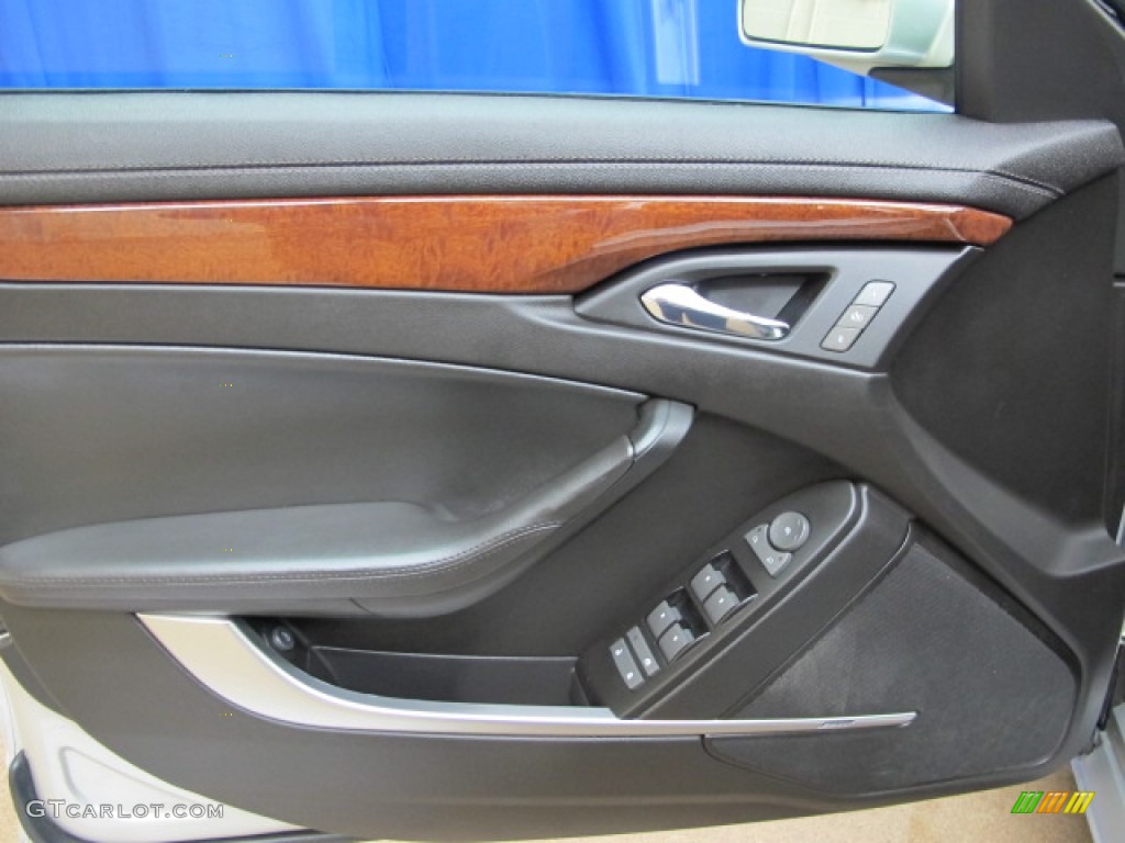 2009 CTS 4 AWD Sedan - Radiant Silver / Ebony photo #36