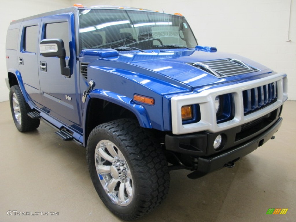 Pacific Blue 2006 Hummer H2 SUV Exterior Photo #76142989