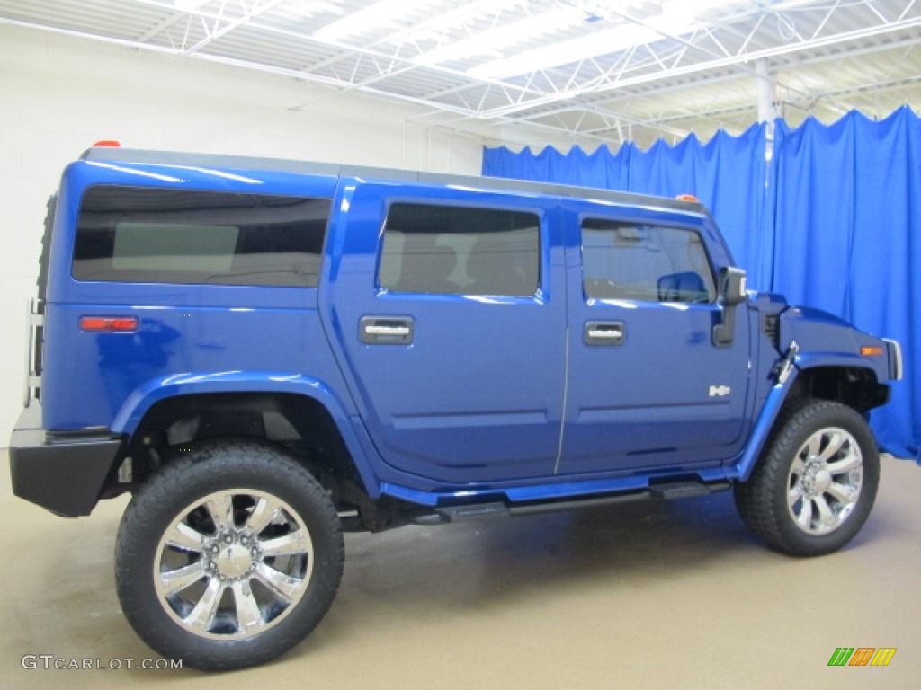Pacific Blue 2006 Hummer H2 SUV Exterior Photo #76143164