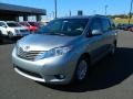 2013 Silver Sky Metallic Toyota Sienna XLE  photo #7