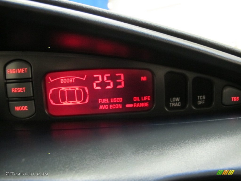 2002 Pontiac Grand Prix GTP Sedan Gauges Photos