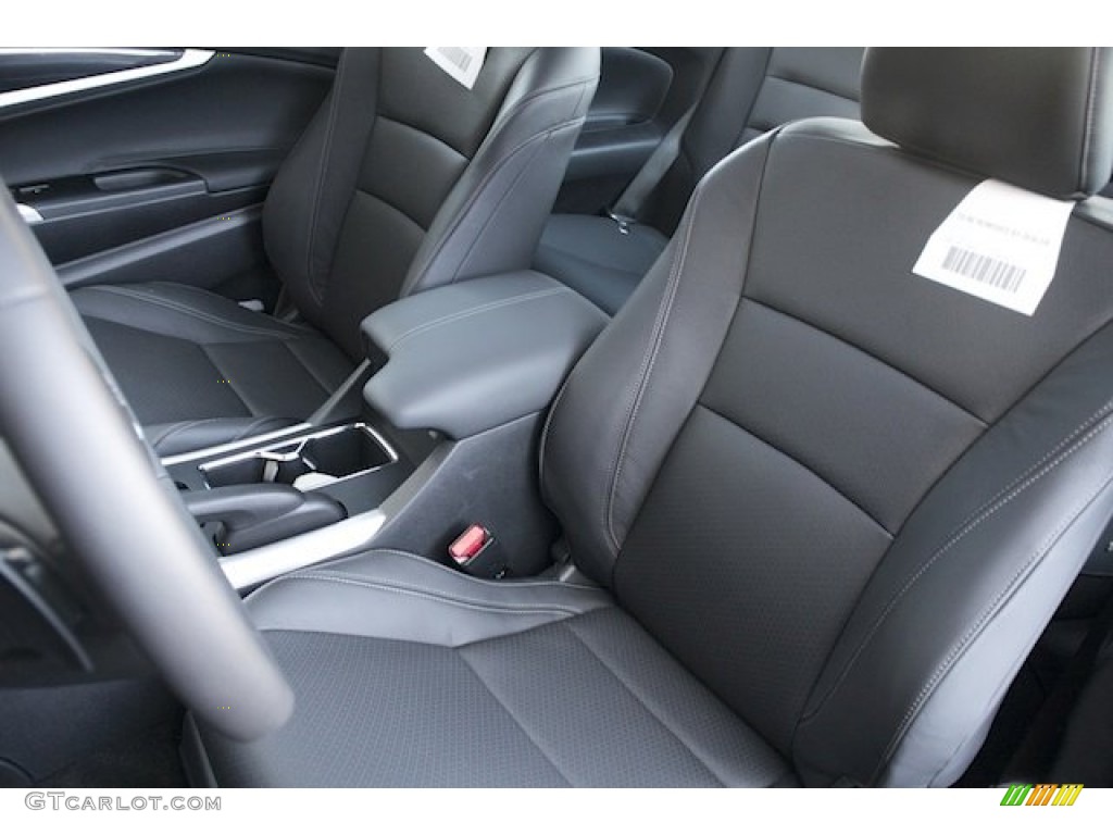 2013 Accord EX-L V6 Coupe - Alabaster Silver Metallic / Black photo #14