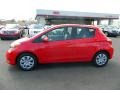 2013 Absolutely Red Toyota Yaris LE 5 Door  photo #6