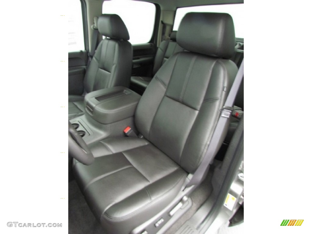 2013 Sierra 1500 SLE Crew Cab - Steel Gray Metallic / Ebony photo #4