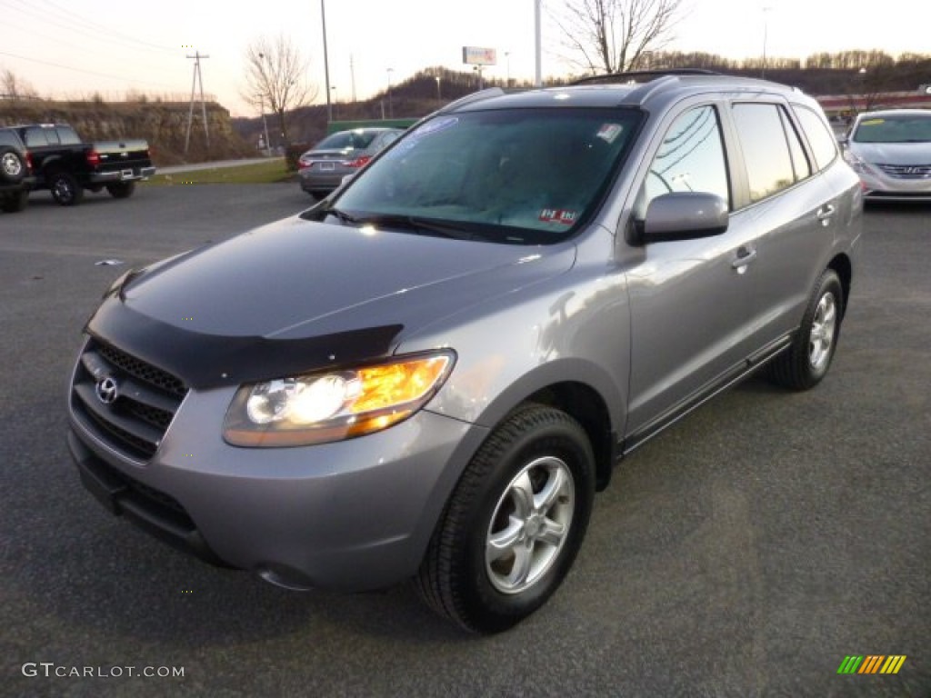 Steel Gray 2007 Hyundai Santa Fe GLS 4WD Exterior Photo #76146217