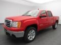 2013 Fire Red GMC Sierra 1500 SLT Crew Cab  photo #1