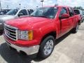 2013 Fire Red GMC Sierra 1500 SLT Crew Cab  photo #2