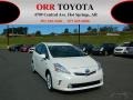 2012 Blizzard White Pearl Toyota Prius v Five Hybrid  photo #1