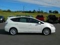 2012 Blizzard White Pearl Toyota Prius v Five Hybrid  photo #2