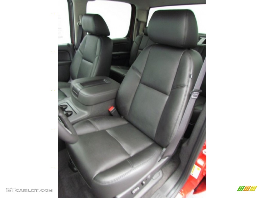 2013 Sierra 1500 SLT Crew Cab - Fire Red / Ebony photo #4