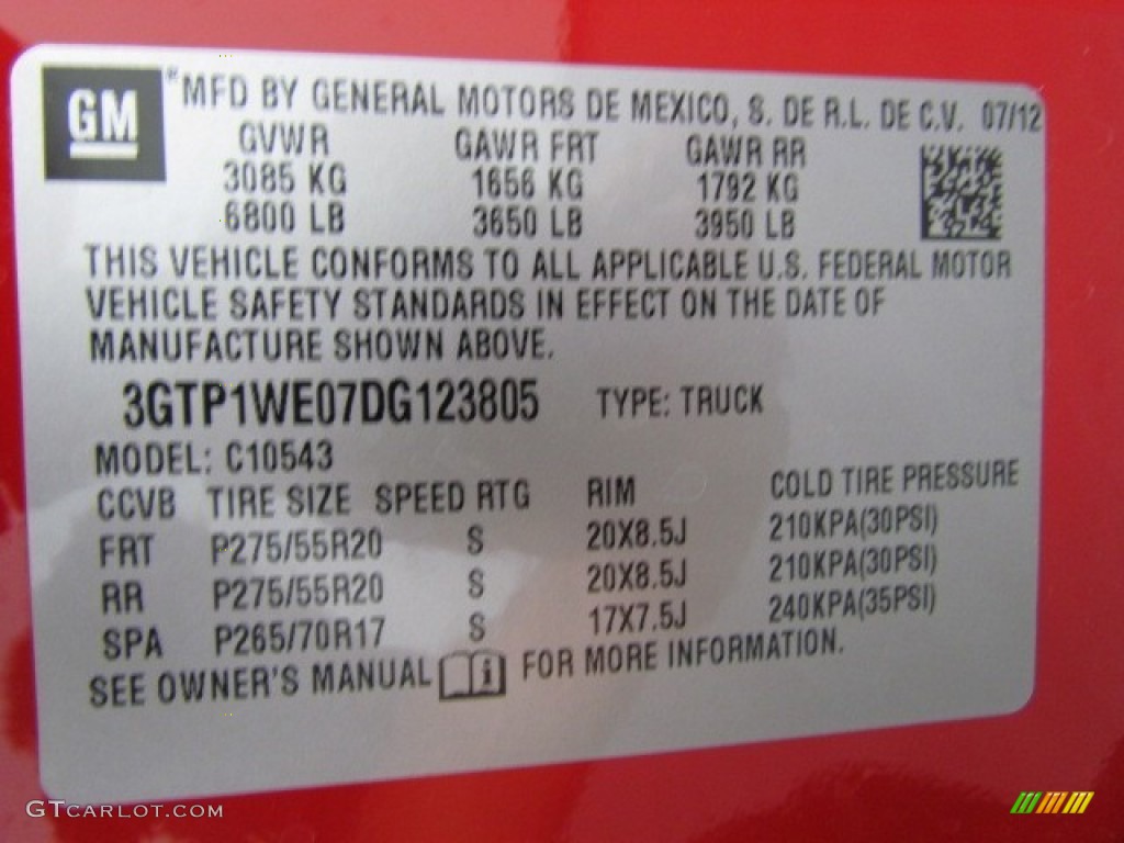 2013 Sierra 1500 SLT Crew Cab - Fire Red / Ebony photo #6