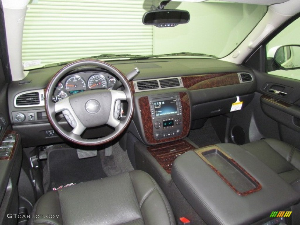 2013 Yukon XL Denali - White Diamond Tricoat / Ebony photo #5