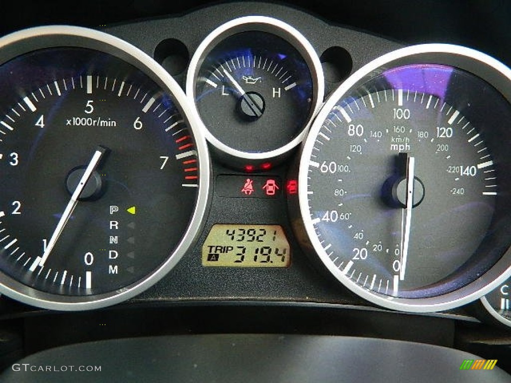 2006 Mazda MX-5 Miata Touring Roadster Gauges Photo #76147878