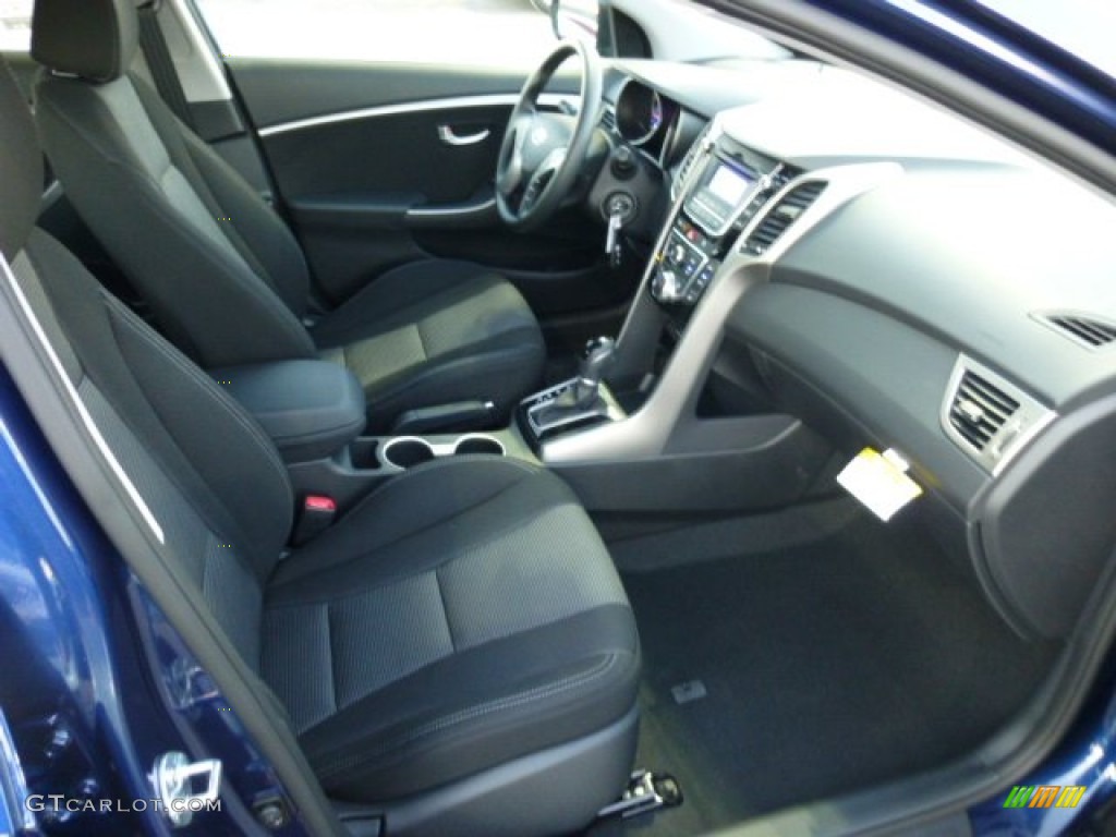 Black Interior 2013 Hyundai Elantra GT Photo #76148196