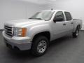 2013 Quicksilver Metallic GMC Sierra 1500 SL Crew Cab 4x4  photo #1