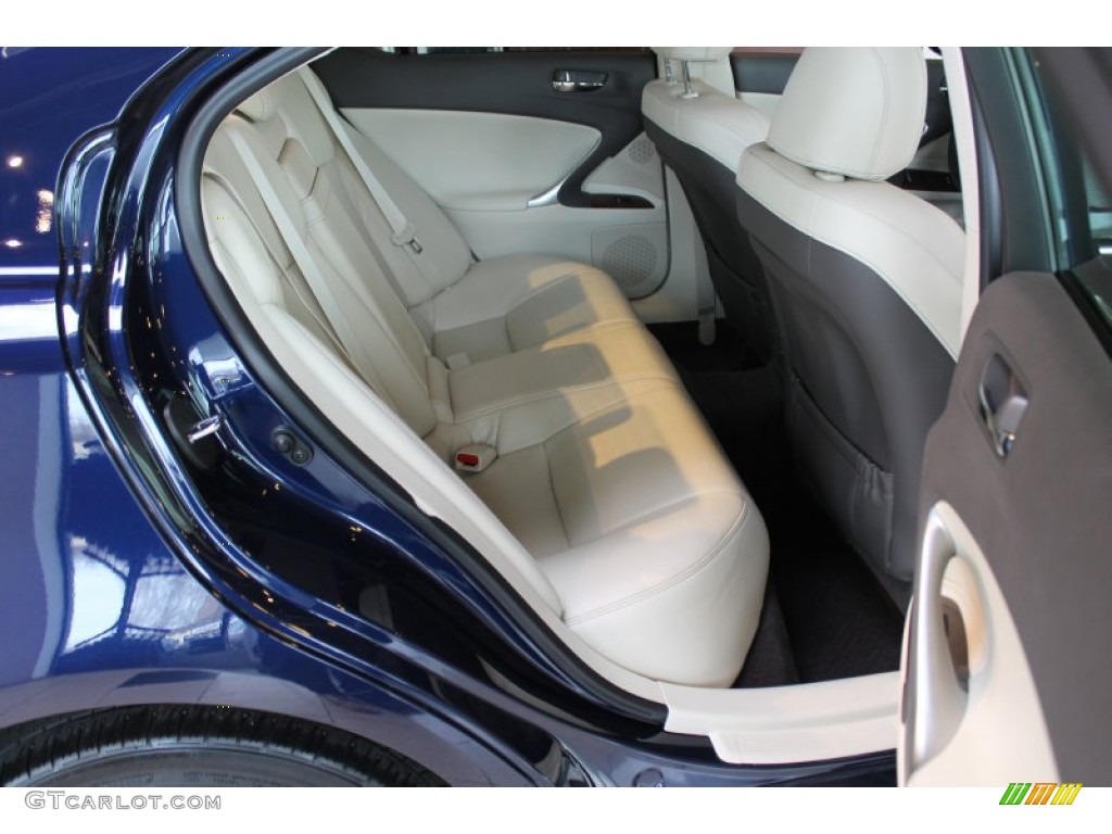 2011 Lexus IS 250 AWD Rear Seat Photo #76148676