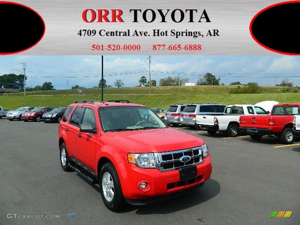 2009 Escape XLT V6 - Torch Red / Stone photo #1