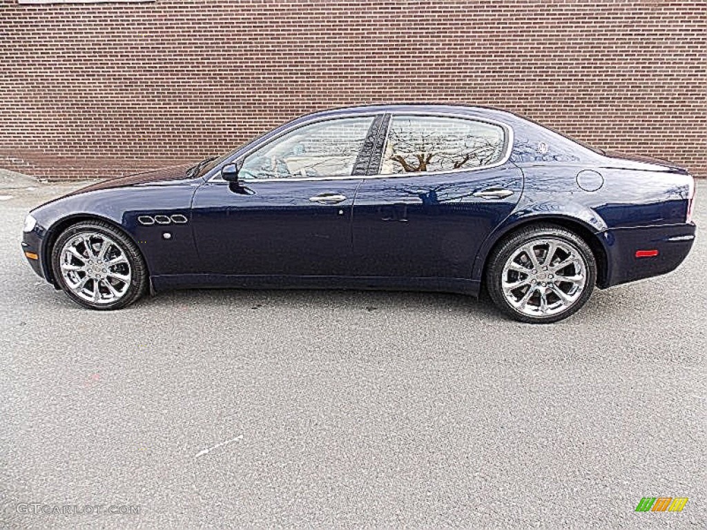 Blue Nettuno 2007 Maserati Quattroporte Executive GT Exterior Photo #76151033