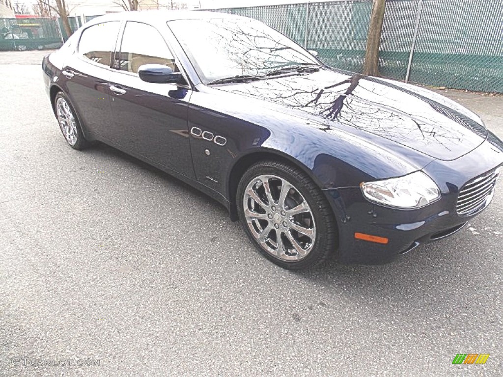 2007 Quattroporte Executive GT - Blue Nettuno / Beige photo #4