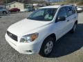 Super White 2008 Toyota RAV4 4WD Exterior