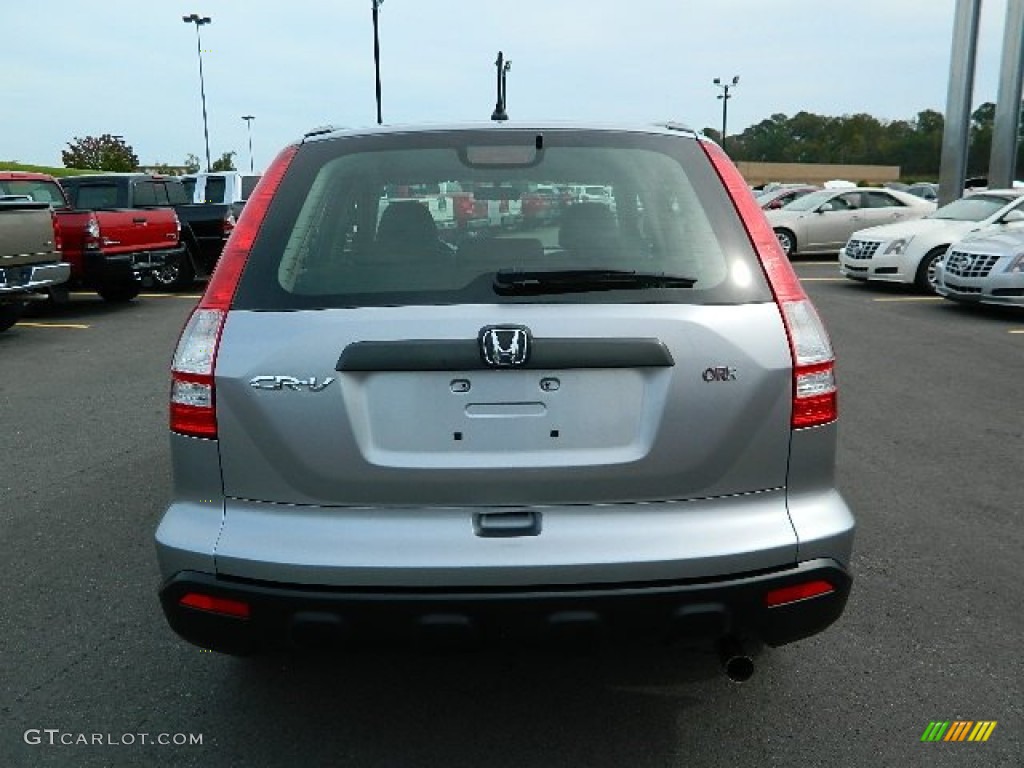 2008 CR-V LX - Whistler Silver Metallic / Gray photo #4