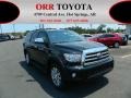2012 Black Toyota Sequoia Limited 4WD  photo #1