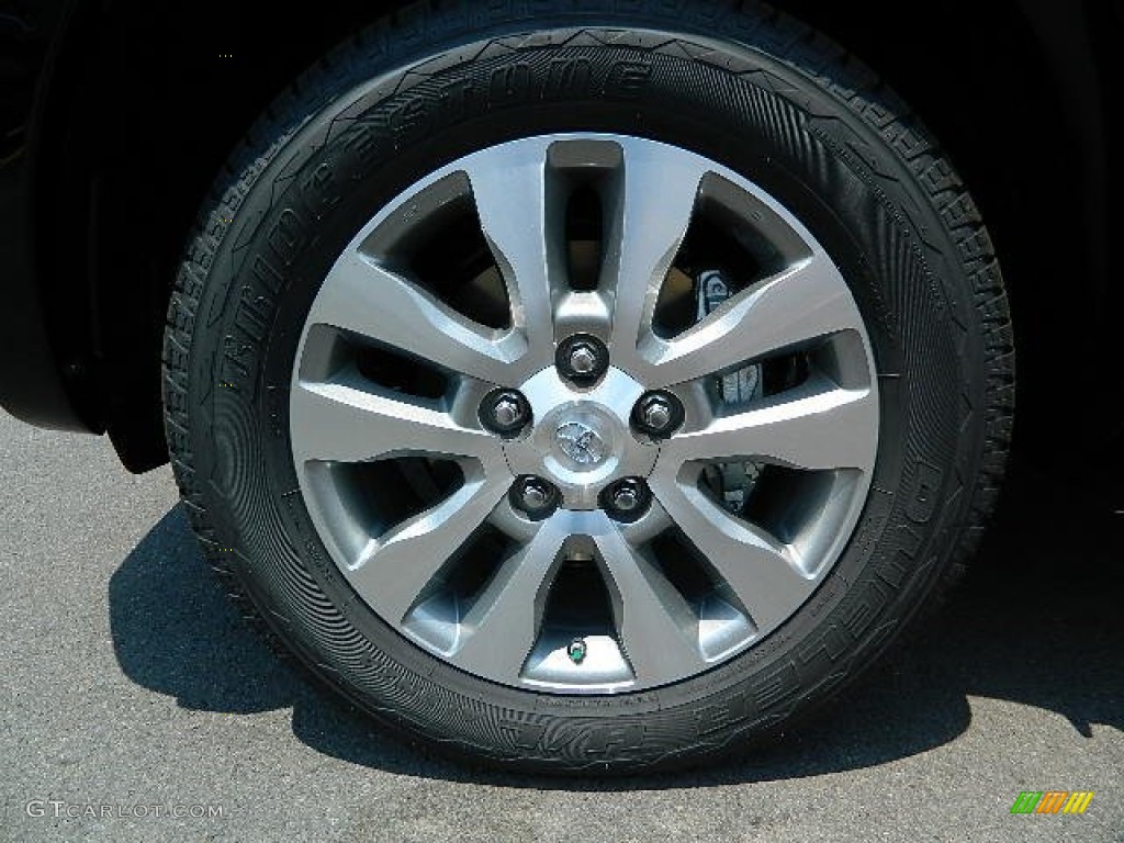 2012 Sequoia Limited 4WD - Black / Sand Beige photo #10