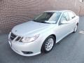 Snow Silver Metallic 2008 Saab 9-3 2.0T Sport Sedan