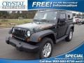 Natural Green Pearl 2011 Jeep Wrangler Sport S 4x4
