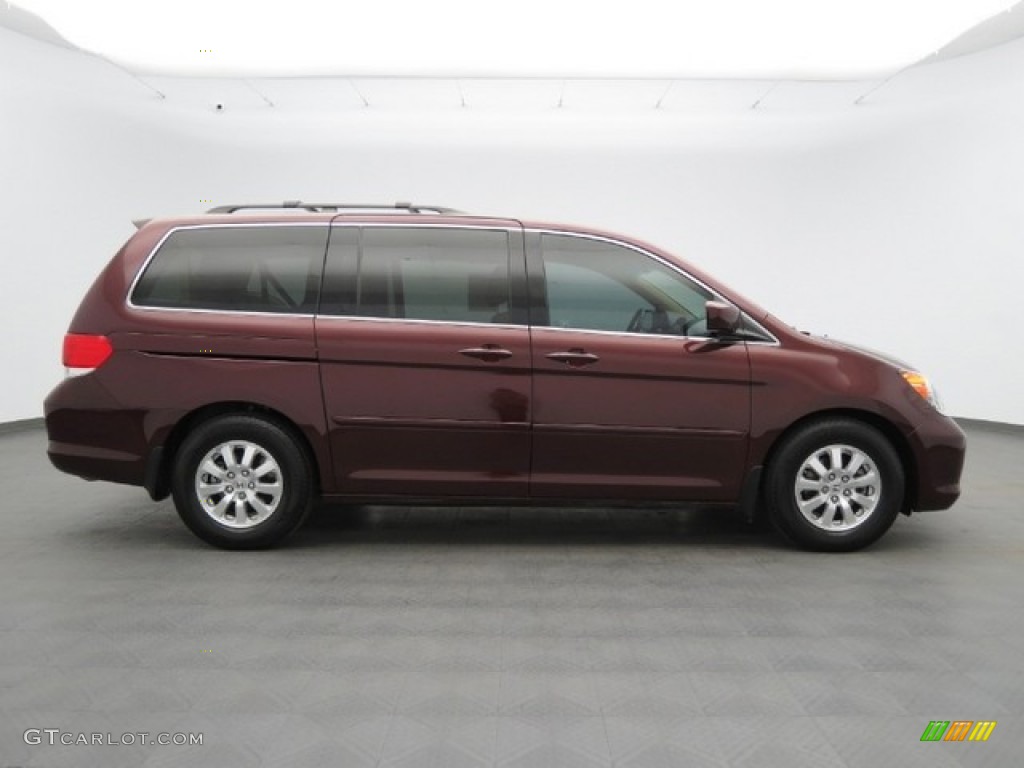 Dark Cherry Pearl 2010 Honda Odyssey EX-L Exterior Photo #76153580