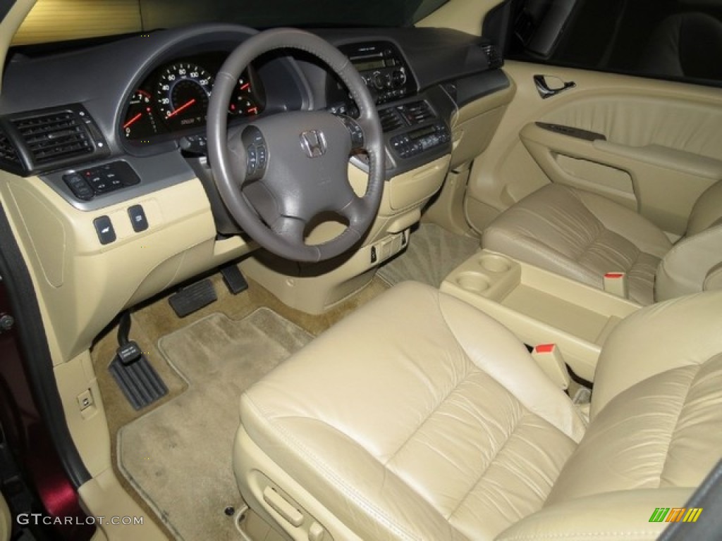 Beige Interior 2010 Honda Odyssey EX-L Photo #76153848
