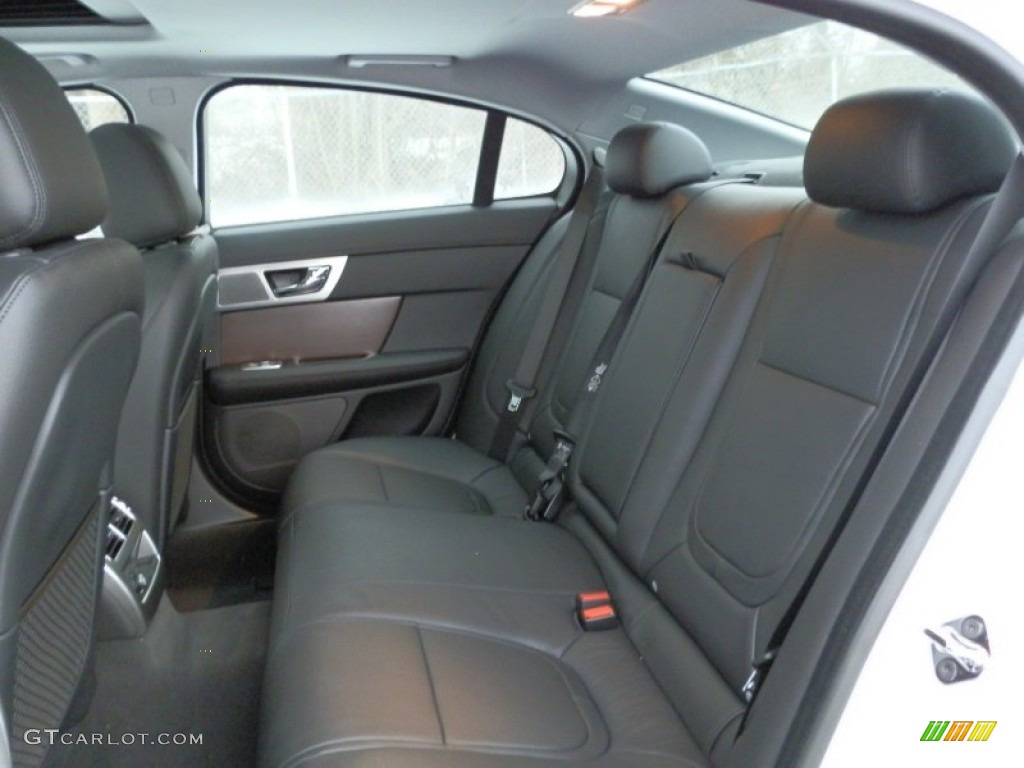 2013 Jaguar XF I4 T Rear Seat Photo #76154727