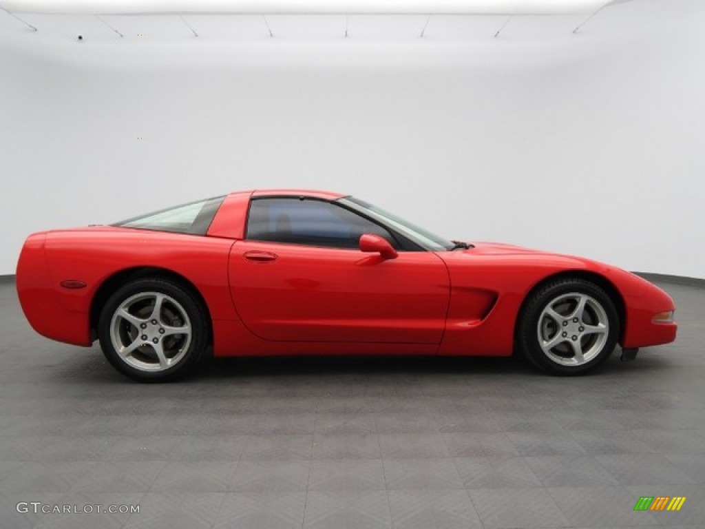 2004 Corvette Coupe - Torch Red / Black photo #4