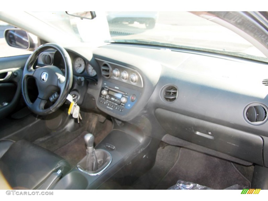 2006 Acura RSX Type S Sports Coupe Ebony Dashboard Photo #76155921