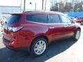 2013 Crystal Red Tintcoat Chevrolet Traverse LT AWD  photo #4