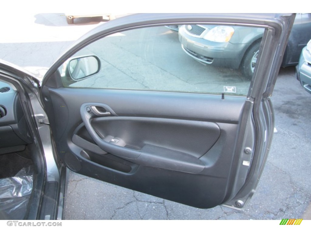 2006 Acura RSX Type S Sports Coupe Ebony Door Panel Photo #76156158