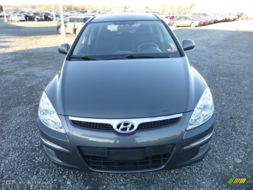 2009 Elantra Touring - Carbon Gray / Black photo #2