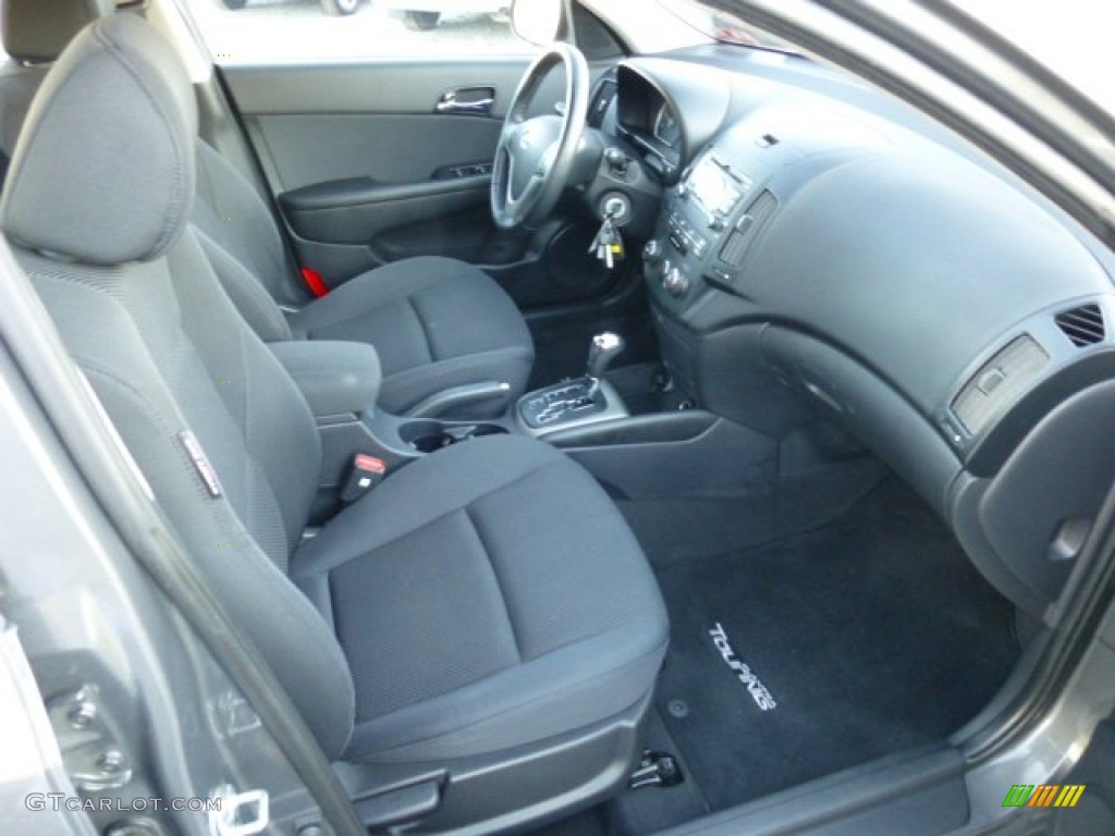 2009 Elantra Touring - Carbon Gray / Black photo #4