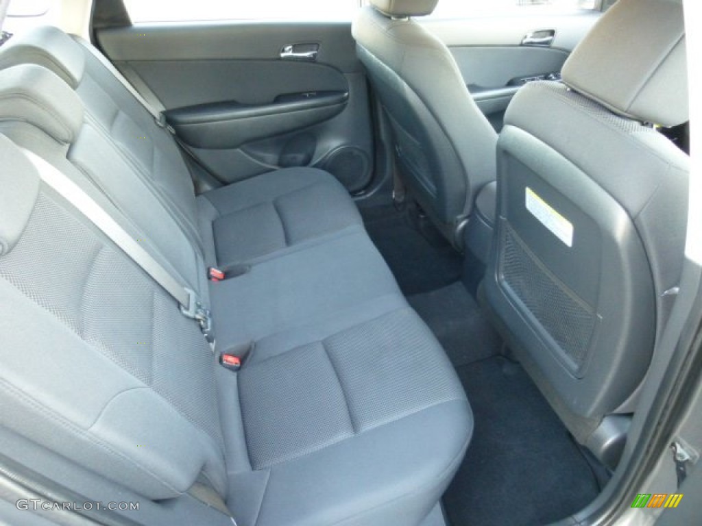 2009 Elantra Touring - Carbon Gray / Black photo #5