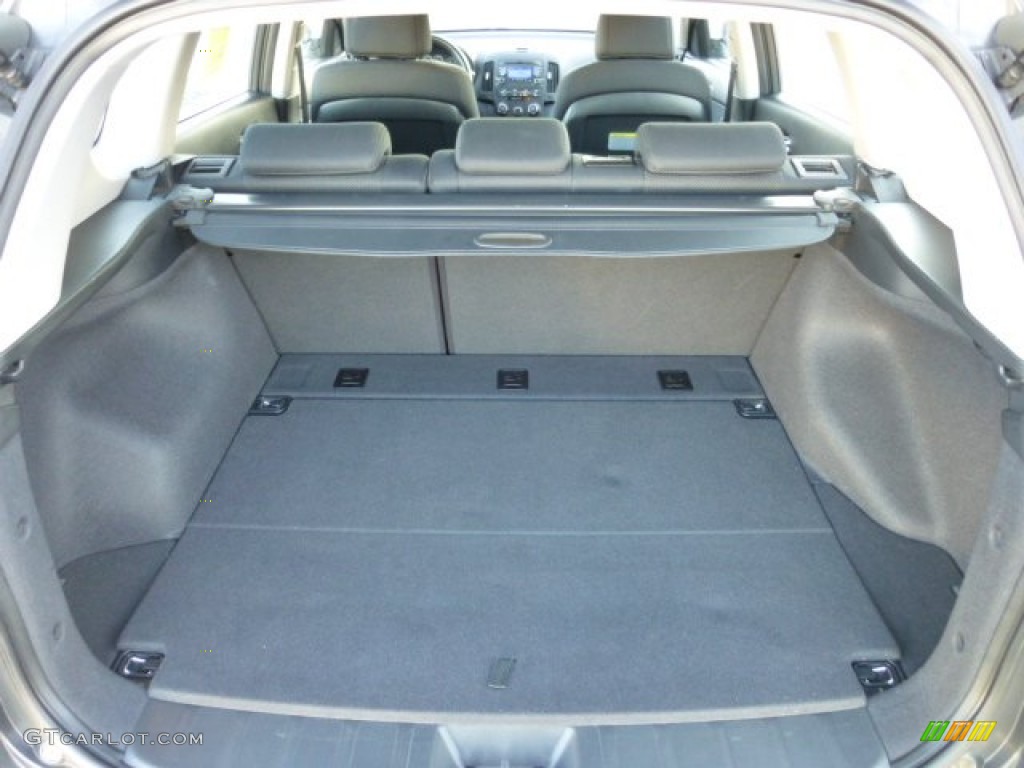 2009 Elantra Touring - Carbon Gray / Black photo #6