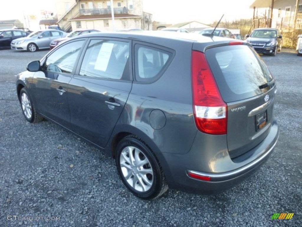 2009 Elantra Touring - Carbon Gray / Black photo #9