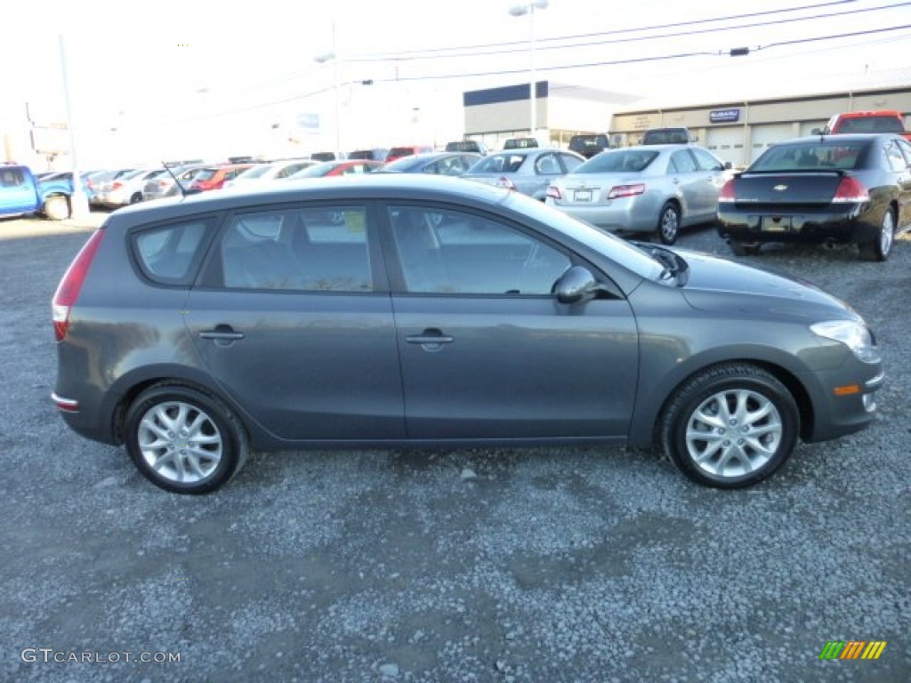 2009 Elantra Touring - Carbon Gray / Black photo #12