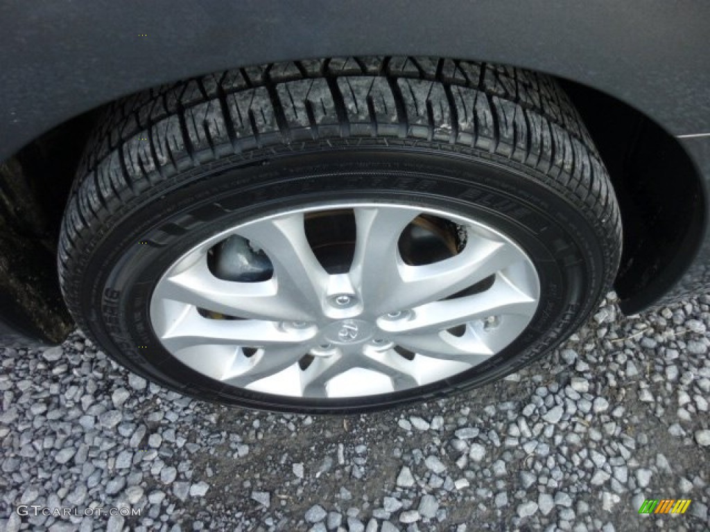 2009 Elantra Touring - Carbon Gray / Black photo #13