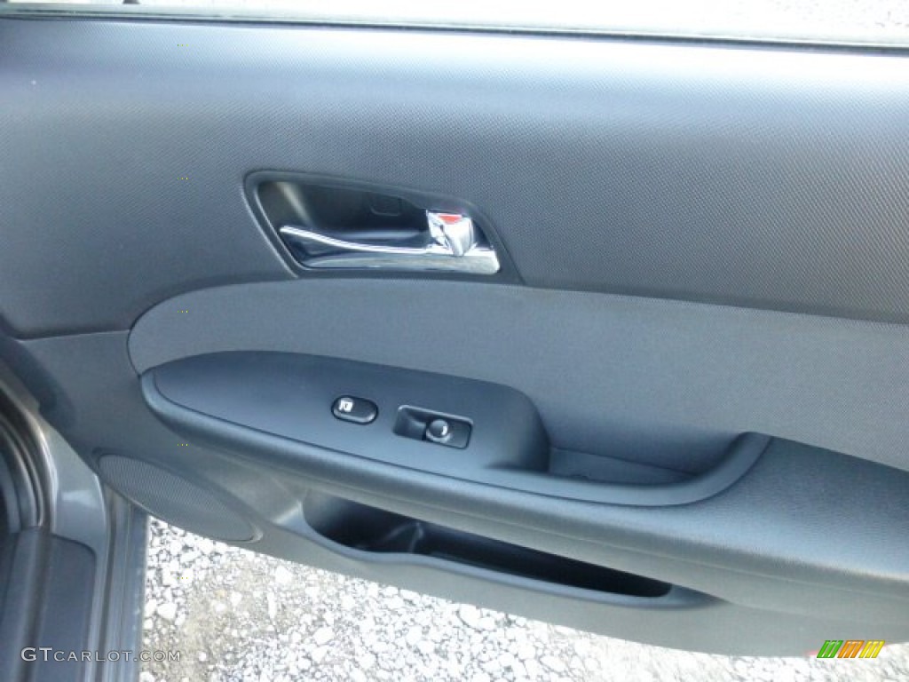 2009 Elantra Touring - Carbon Gray / Black photo #14
