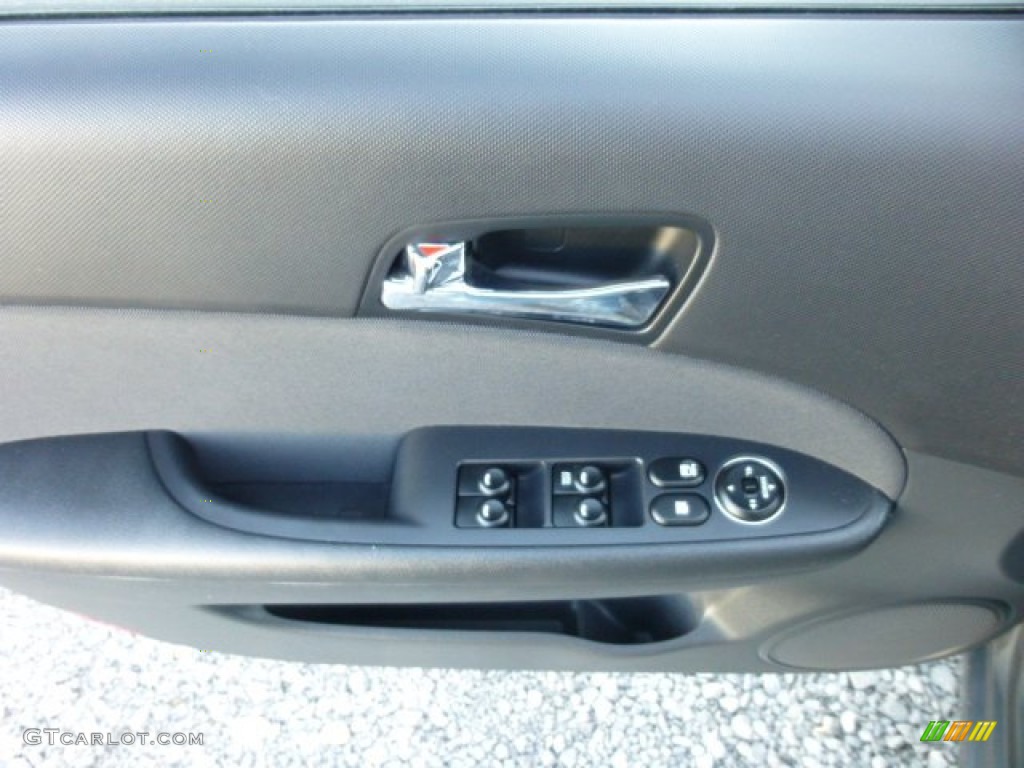 2009 Elantra Touring - Carbon Gray / Black photo #18