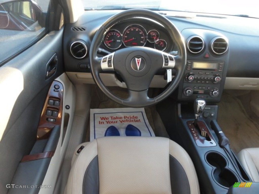 2008 G6 GXP Sedan - Performance Red Metallic / Light Taupe photo #9
