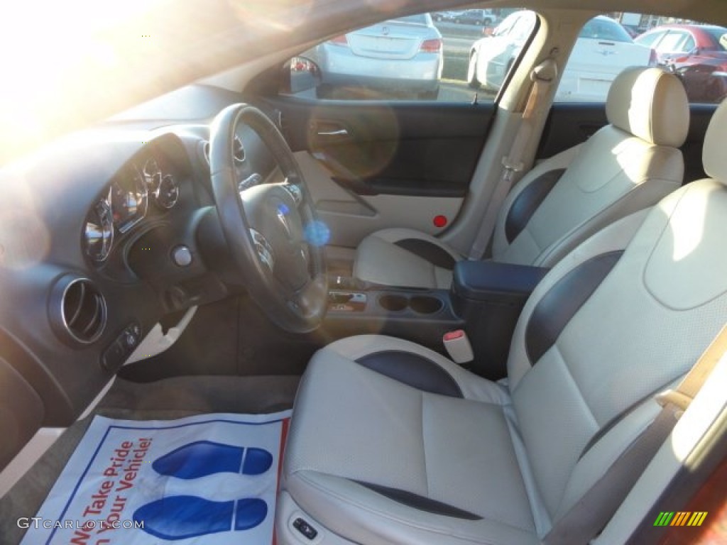 2008 G6 GXP Sedan - Performance Red Metallic / Light Taupe photo #10