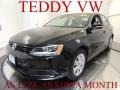 Black - Jetta SE Sedan Photo No. 1