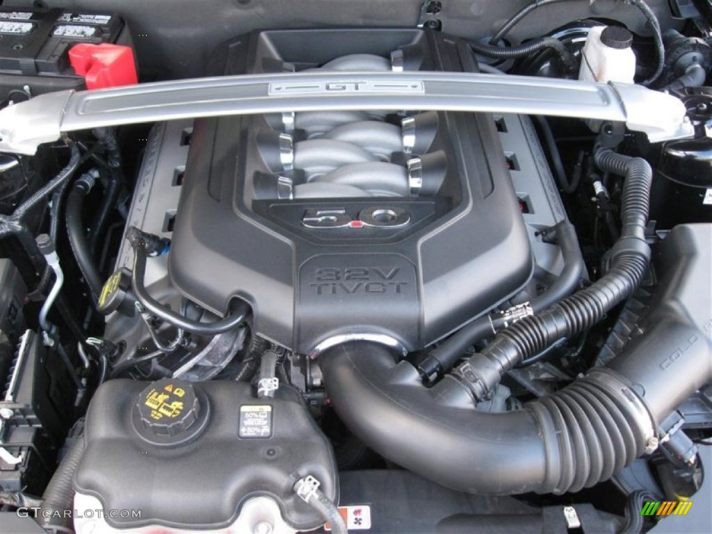 2011 Ford Mustang Roush Sport Coupe 5.0 Liter DOHC 32-Valve TiVCT V8 Engine Photo #76160123