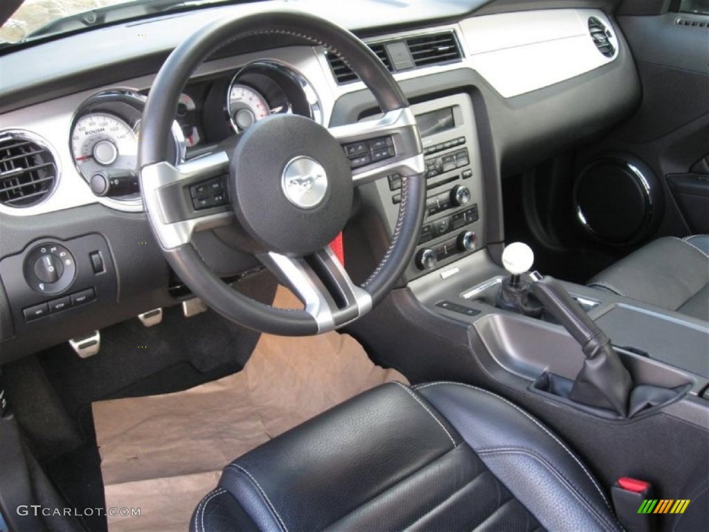 2011 Mustang Roush Sport Coupe - Ebony Black / Charcoal Black photo #10